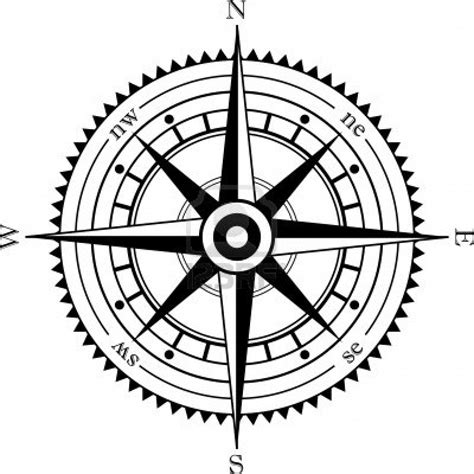 vintage compass clip art.